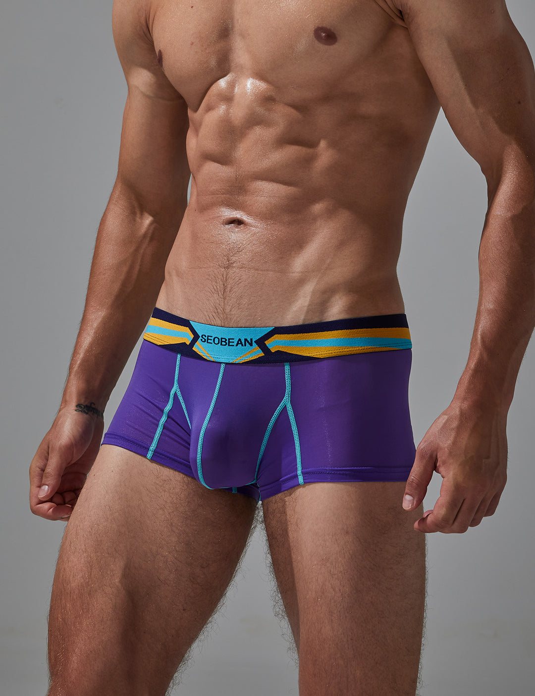 Sexy Nylon Boxer Brief 230215