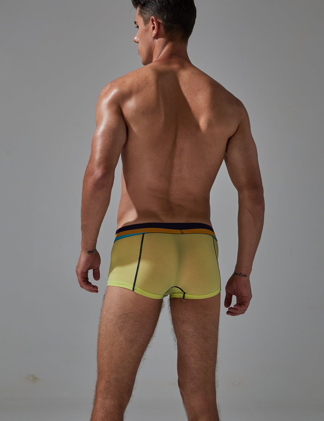 Sexy Nylon Boxer Brief 230215