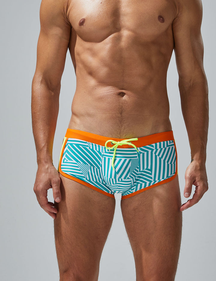 Multi Stripes Swim Trunk 250802
