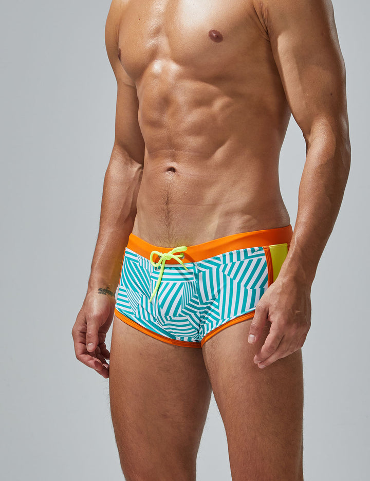 Multi Stripes Swim Trunk 250802
