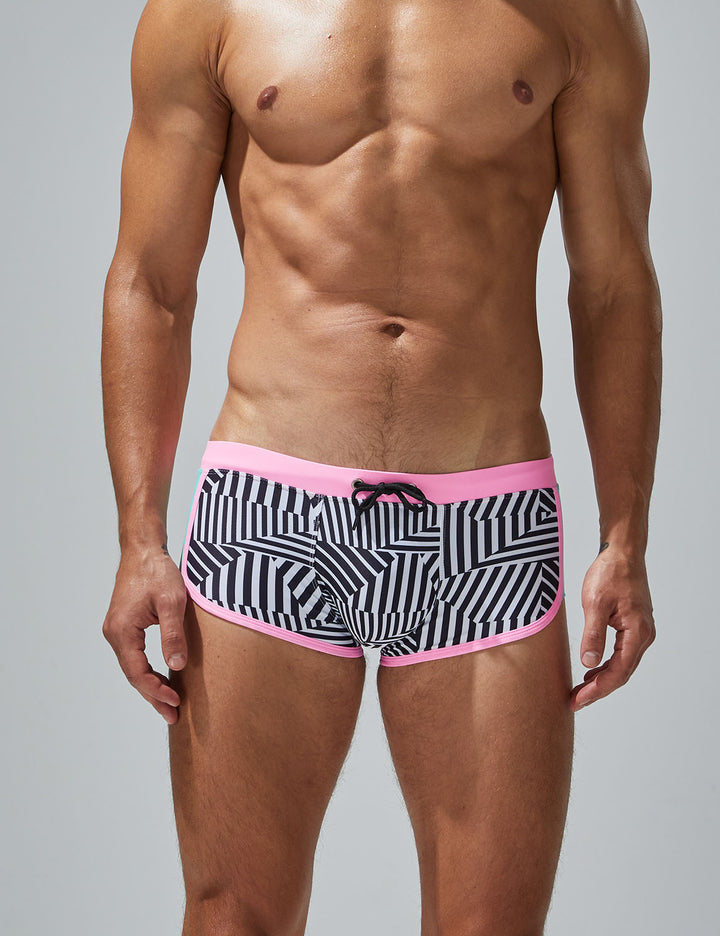 Multi Stripes Swim Trunk 250802