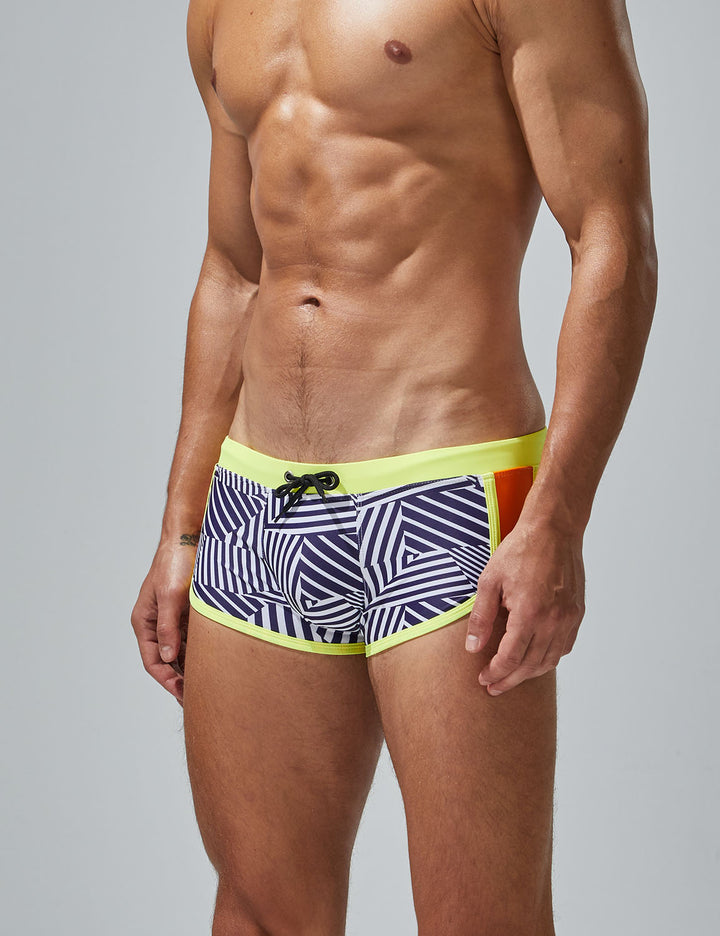 Multi Stripes Swim Trunk 250802