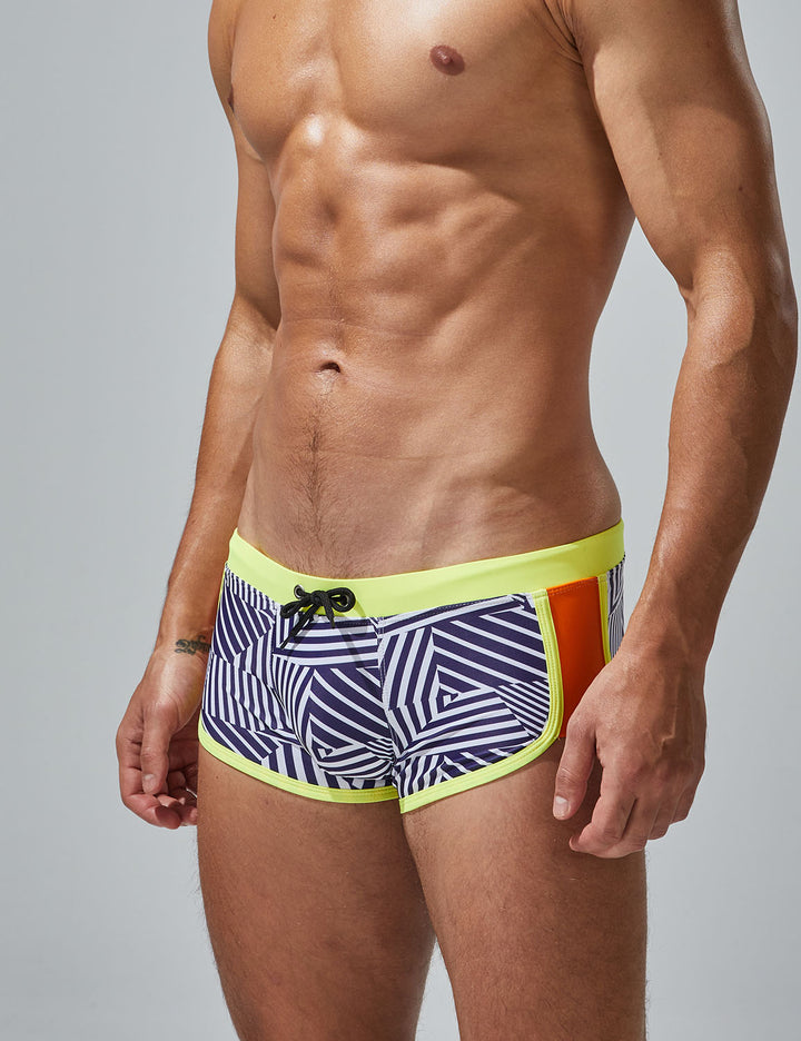 Multi Stripes Swim Trunk 250802
