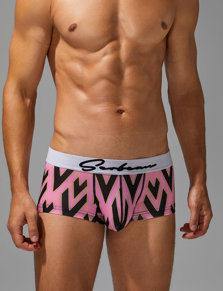 Geometric Print Boxer Briefs 260203