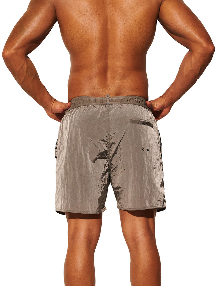 Metallic Shiny 2 in 1 Shorts B3468