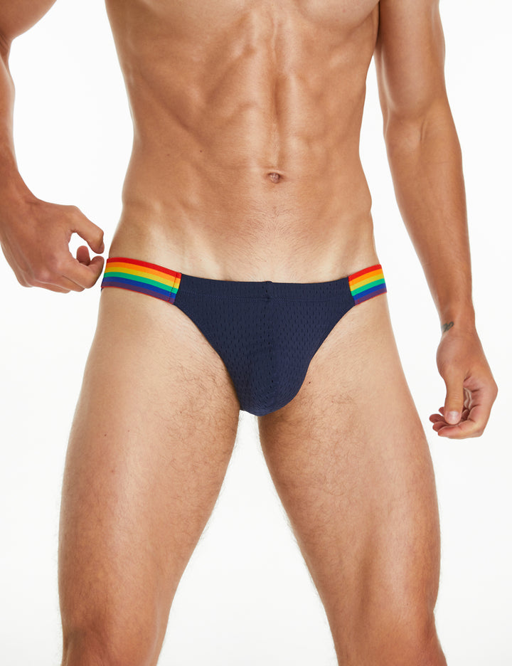 Rainbow Mesh Brief 240103