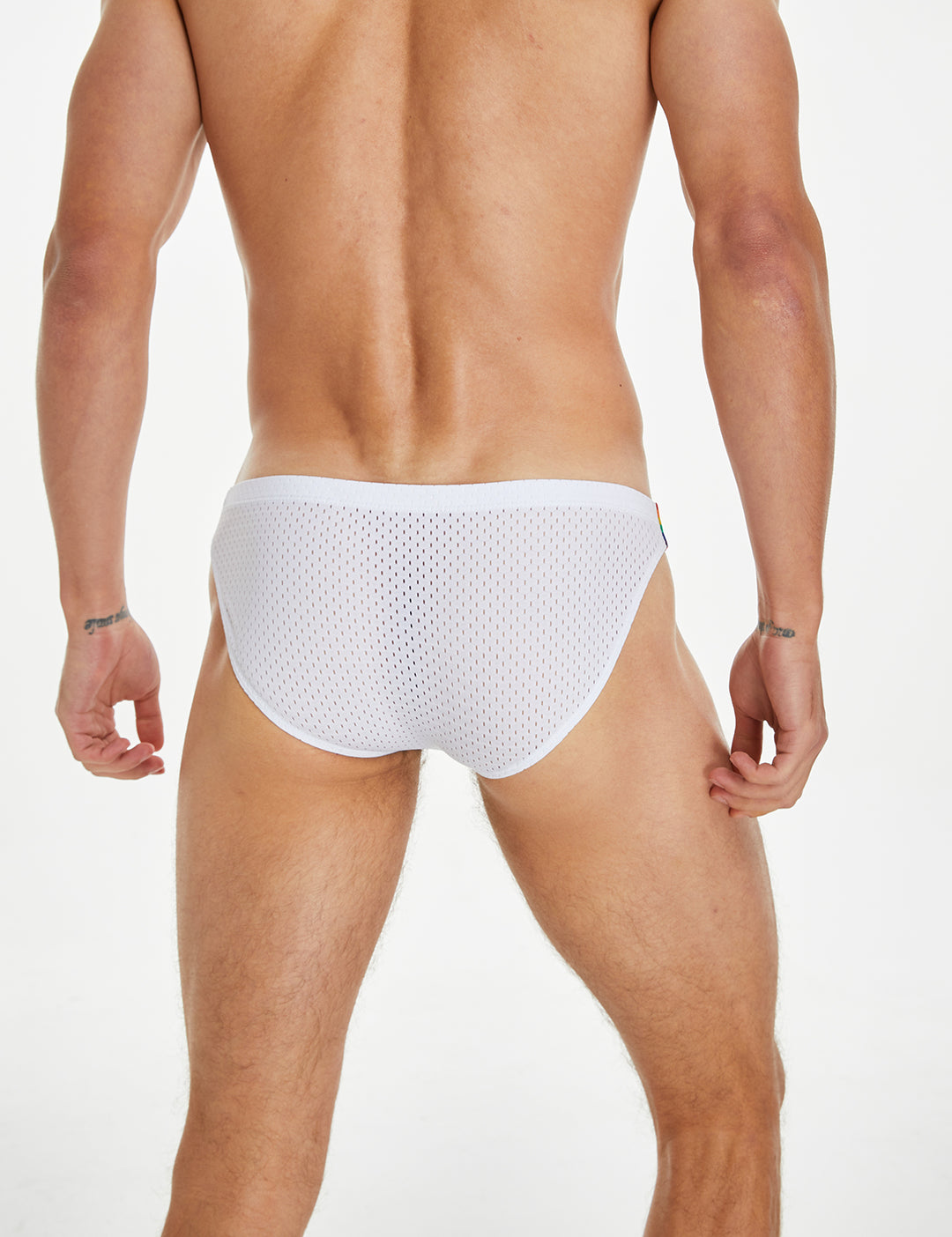 Rainbow Mesh Brief 240103