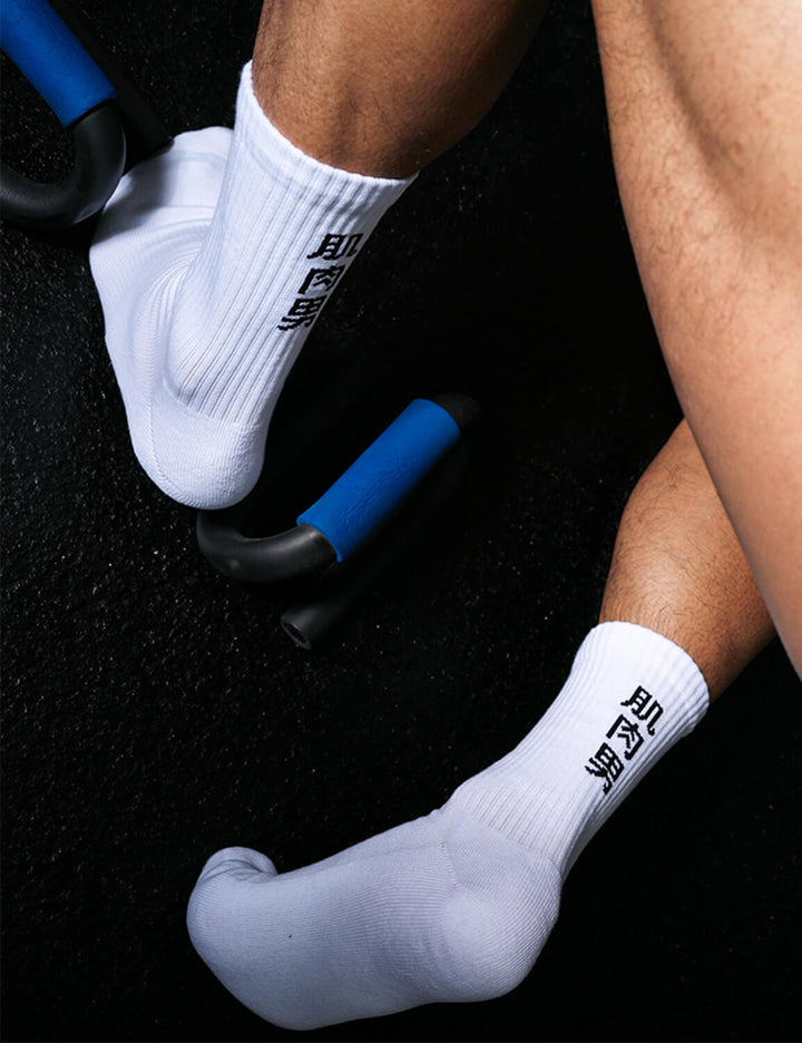 “肌肉男” Crew Socks SINGLE-PACK