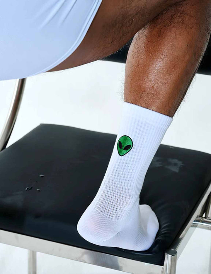 Alien Lycra Thin Crew Socks