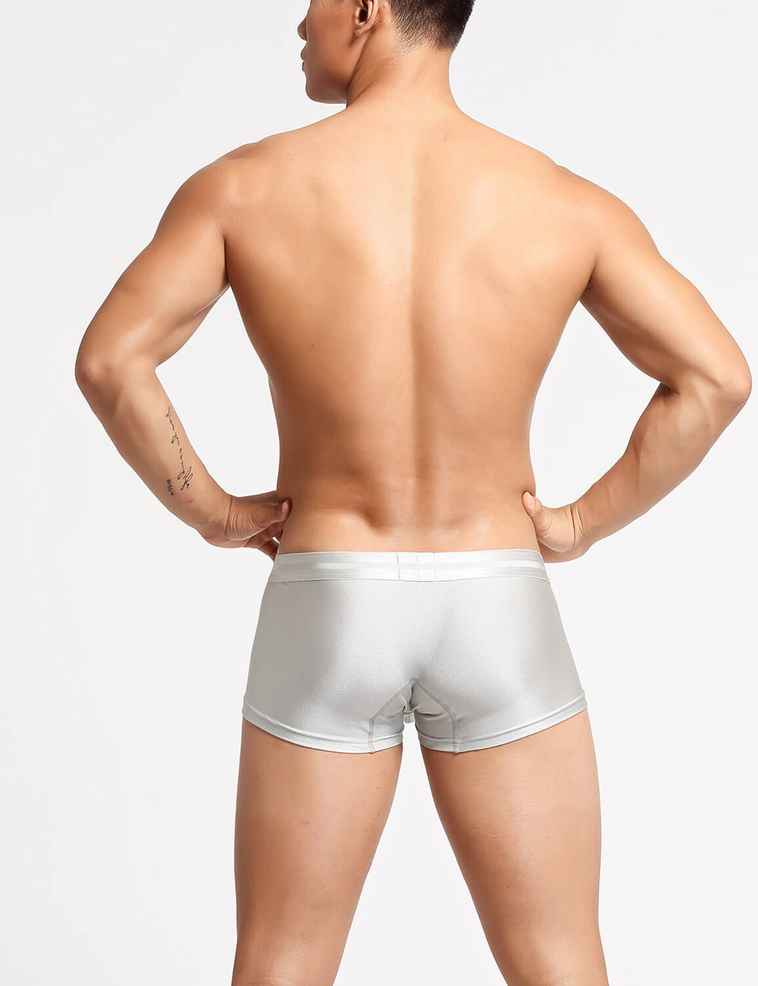 Shiny Gold or Silver Boxer Briefs 10212