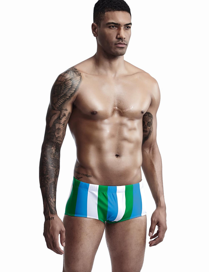 Low Rise Boxer Brief Stripe Swimwear 90807