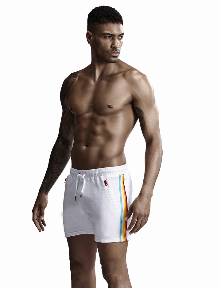 Rainbow Stripes Shorts 0501