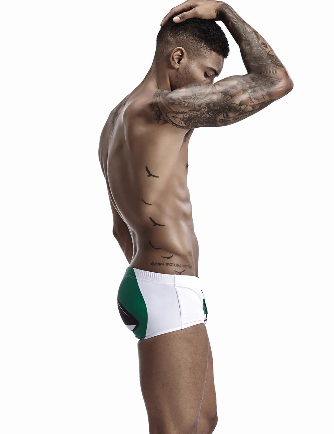 Low Rise Boxer Brief "Shark" Swimwear 90808