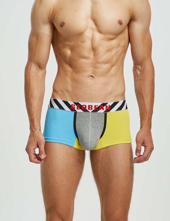 Color Block Boxer Brief 220214