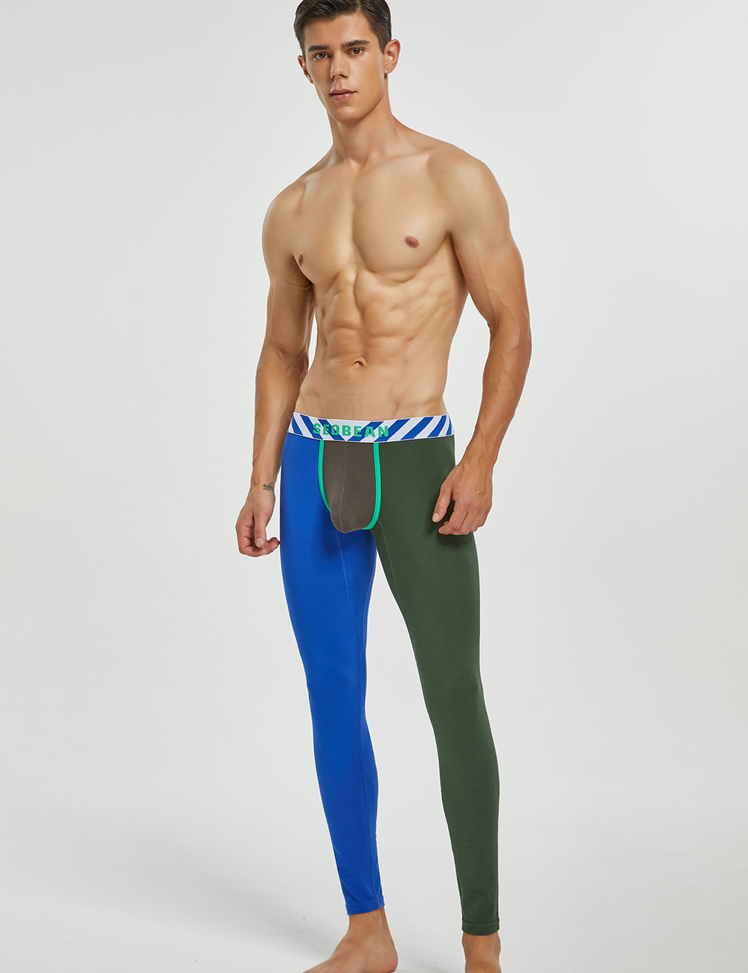 Color Block Long John 220402
