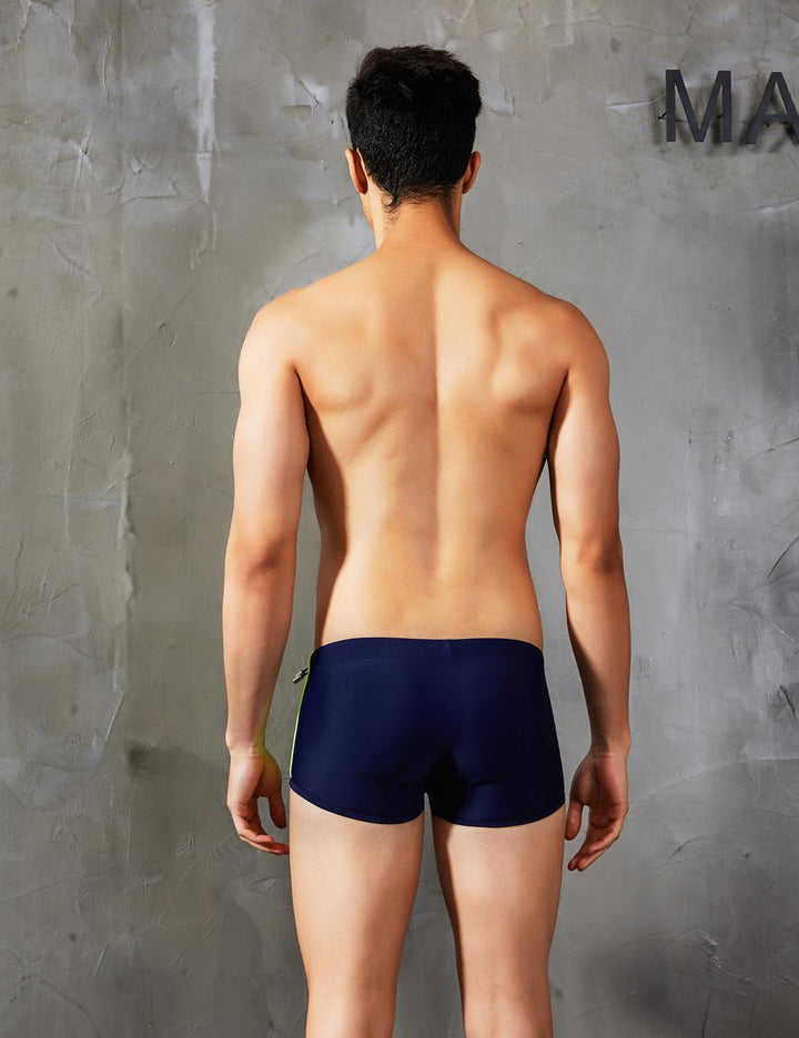 Low Rise Boxer Brief Graffiti Swimwear 90801