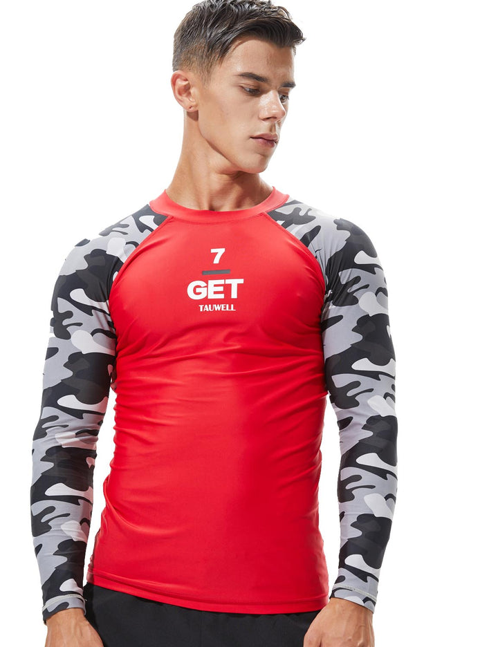 Camouflage Rash Guard Surfing Shirt 8802