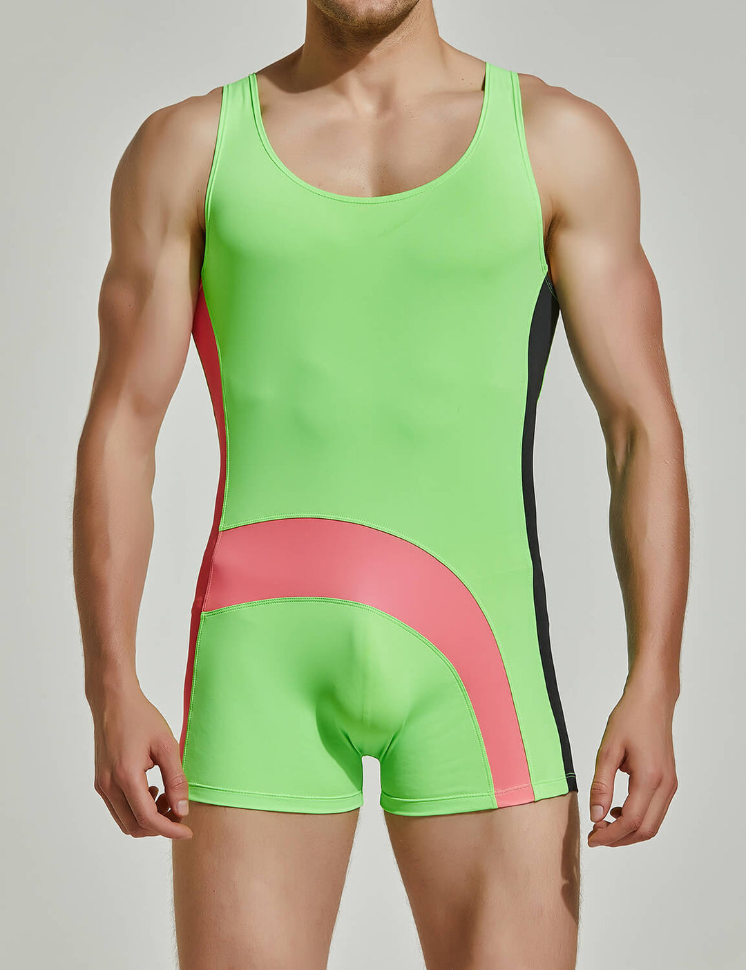 Fitness Wrestling Leotard Singlet Bodysuit 220701
