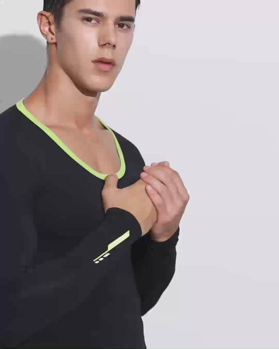 Thermal Crew Neck Baselayer Long Sleeve Tops 81201