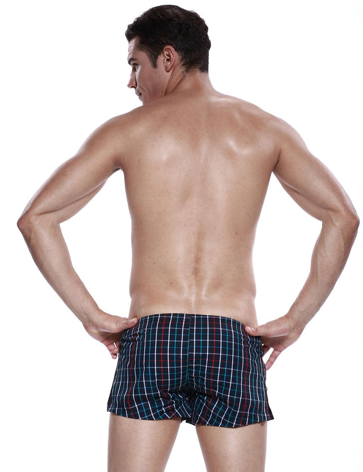 Low Rise Plaid Trunk Shorts 40505