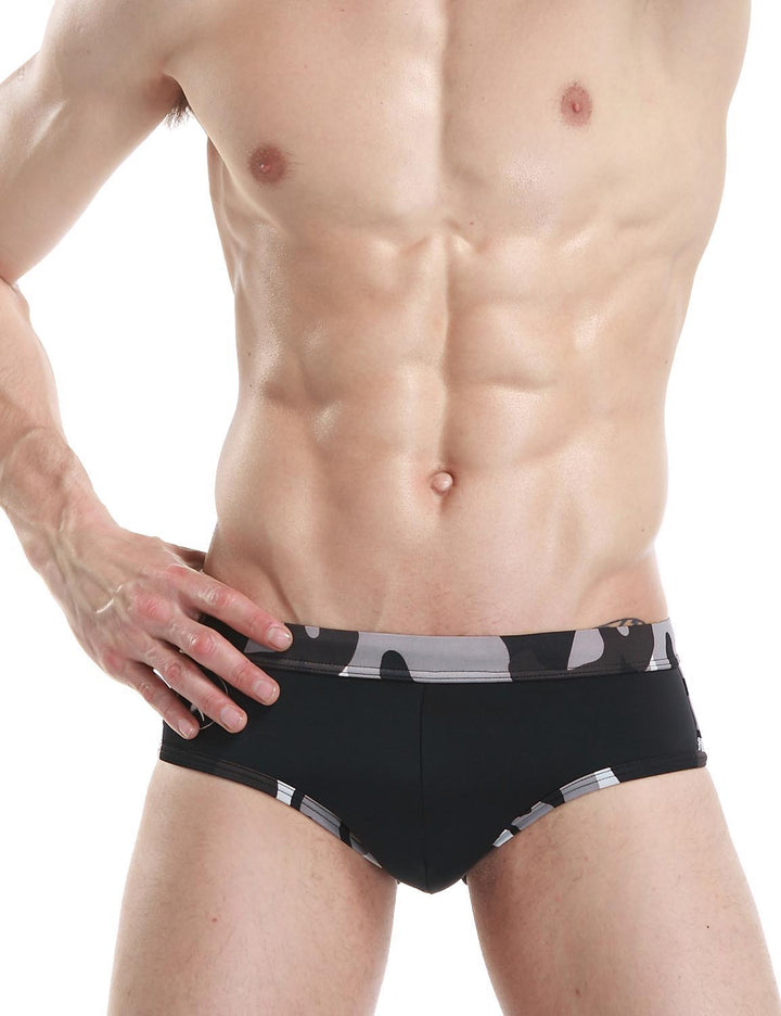 Low Rise Brief Camouflage Swimwear 50904