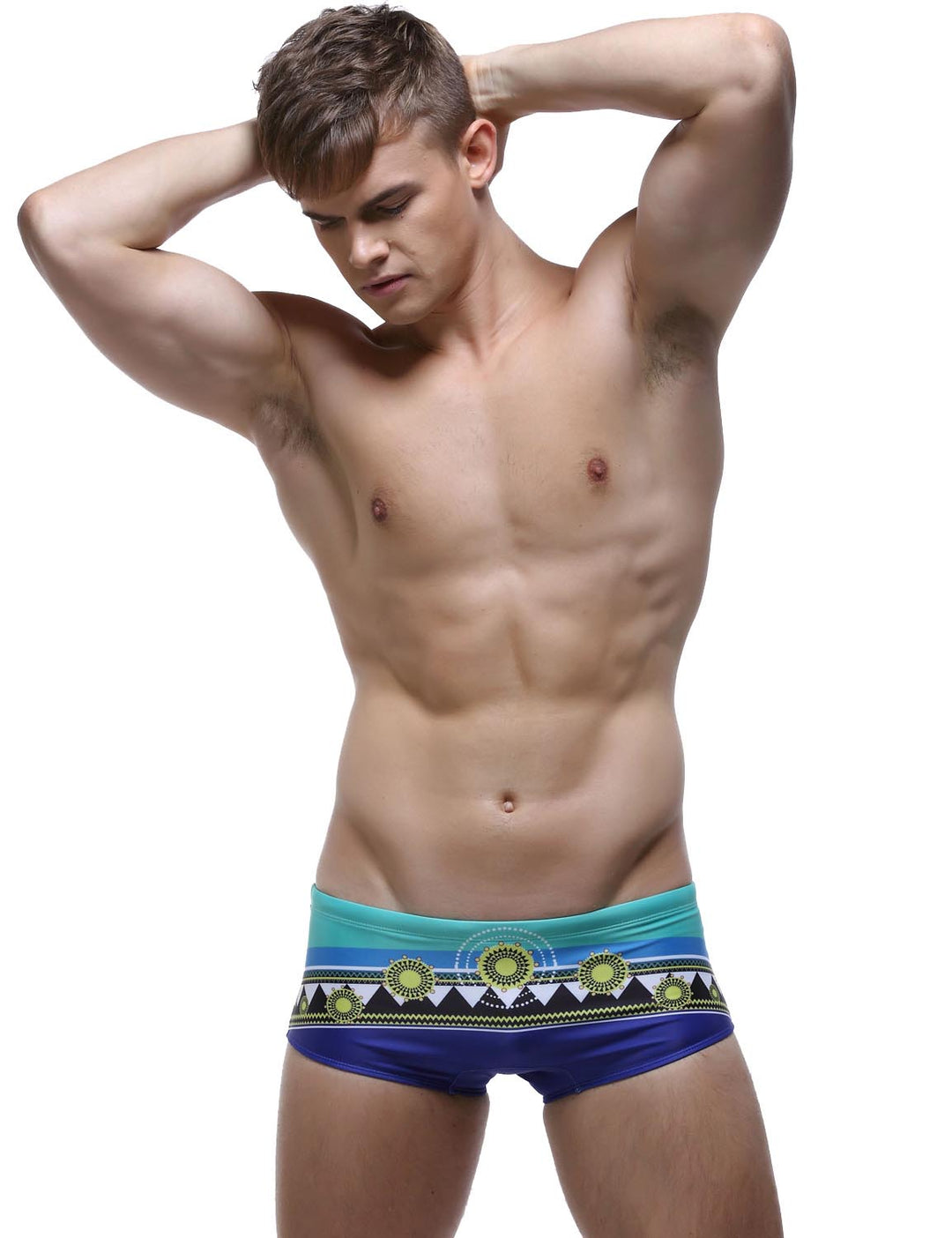 Low Rise Boxer Brief Visual Arts Swimwear 60801