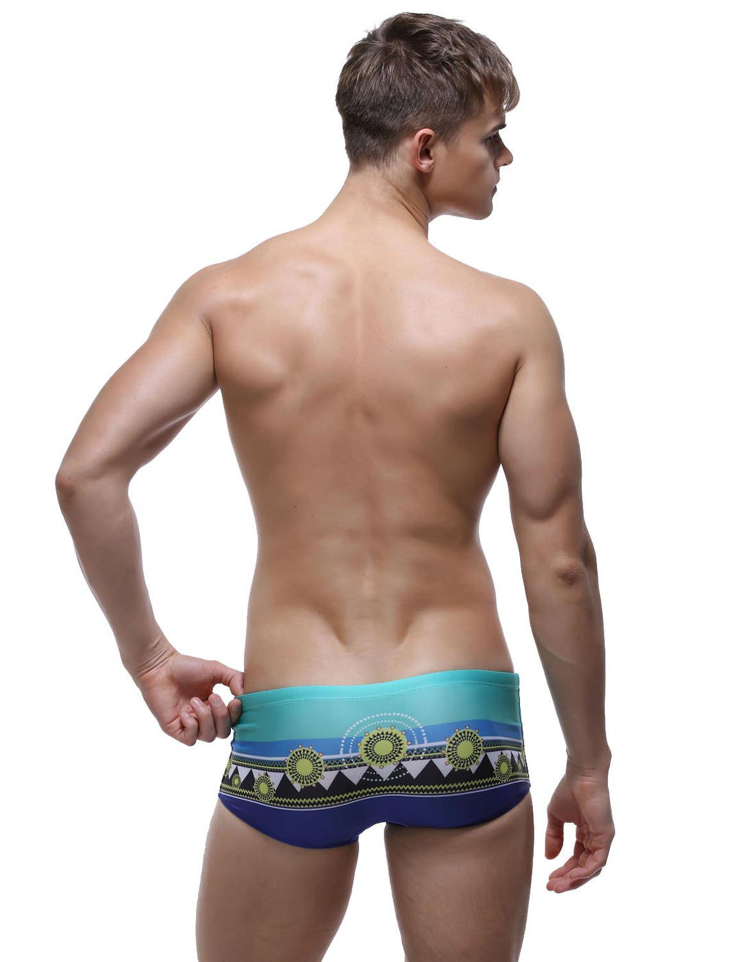Low Rise Boxer Brief Visual Arts Swimwear 60801