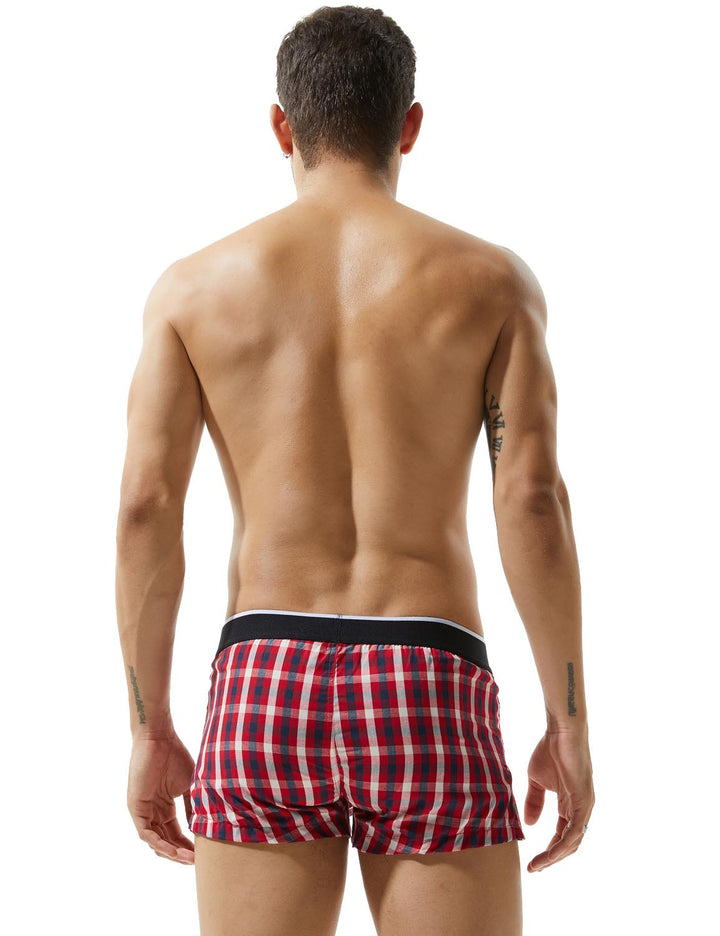 Plaid Low Rise Trunks 70505