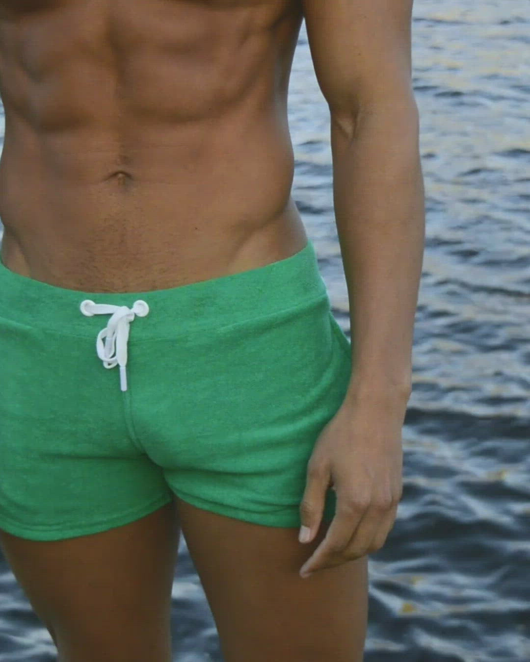 Smooth Pile Furry Shorts 90507