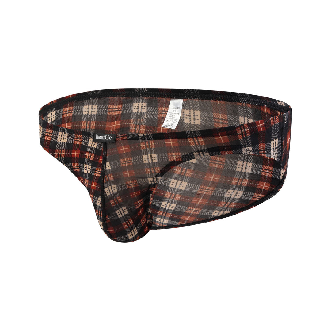 Checkered Bikini Briefs 5211