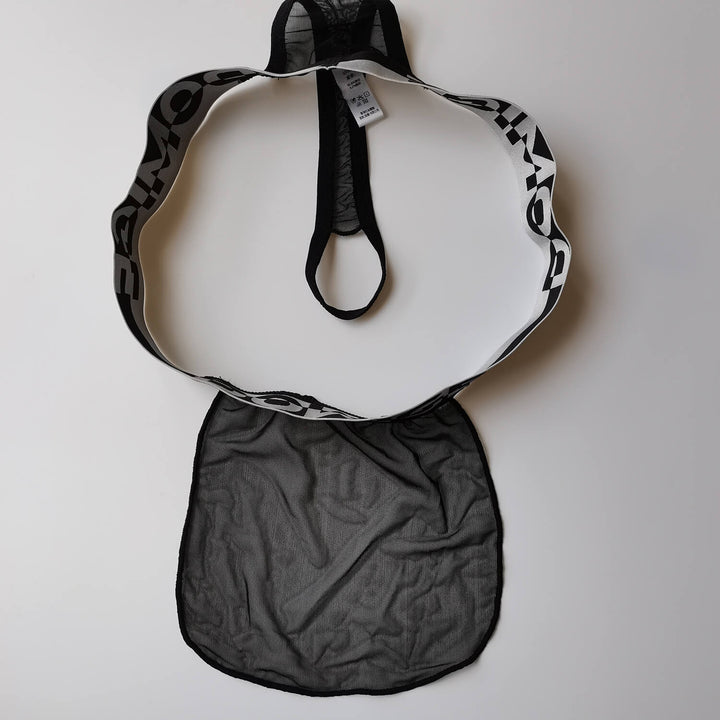 Sexy O-Ring Thong with Flaps 5641