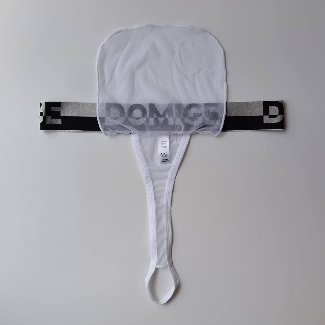 Sexy O-Ring Thong with Flaps 5641