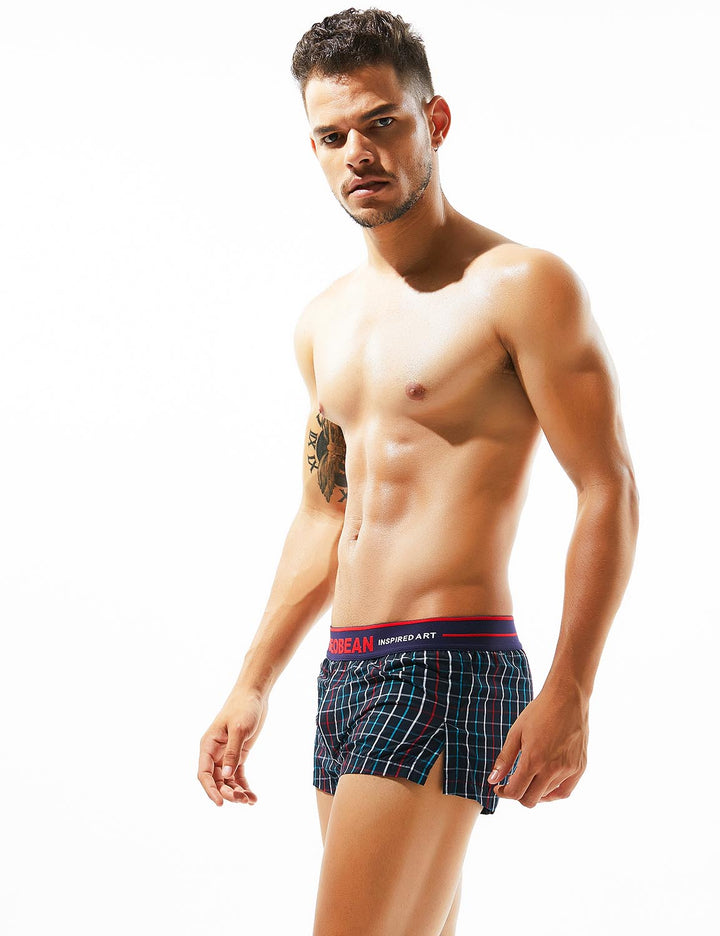 Plaid Low Rise Trunks 80501