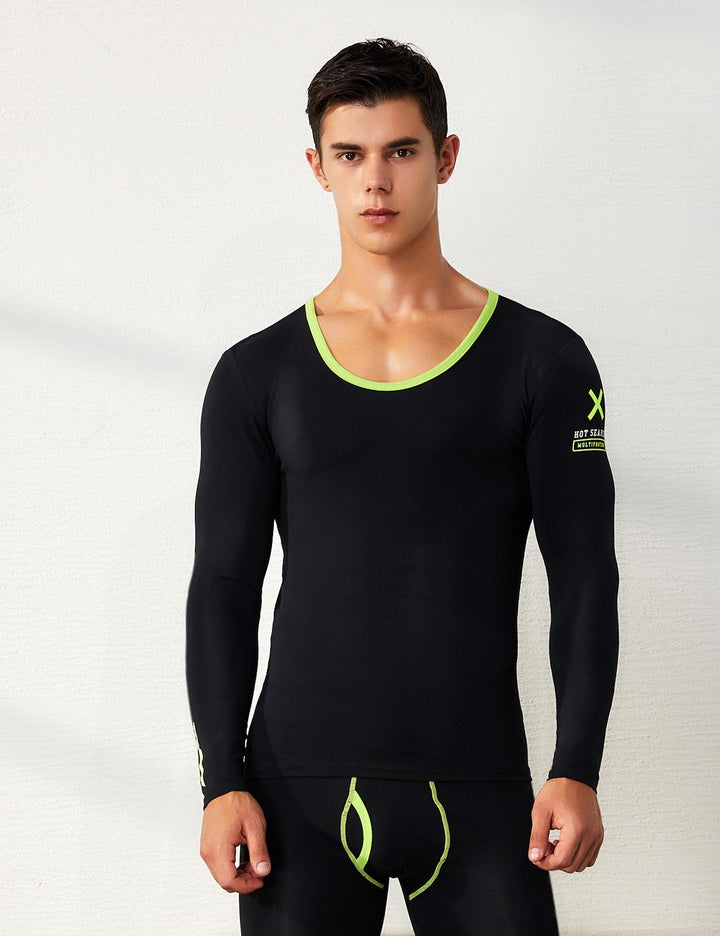 Thermal Crew Neck Baselayer Long Sleeve Tops 81201