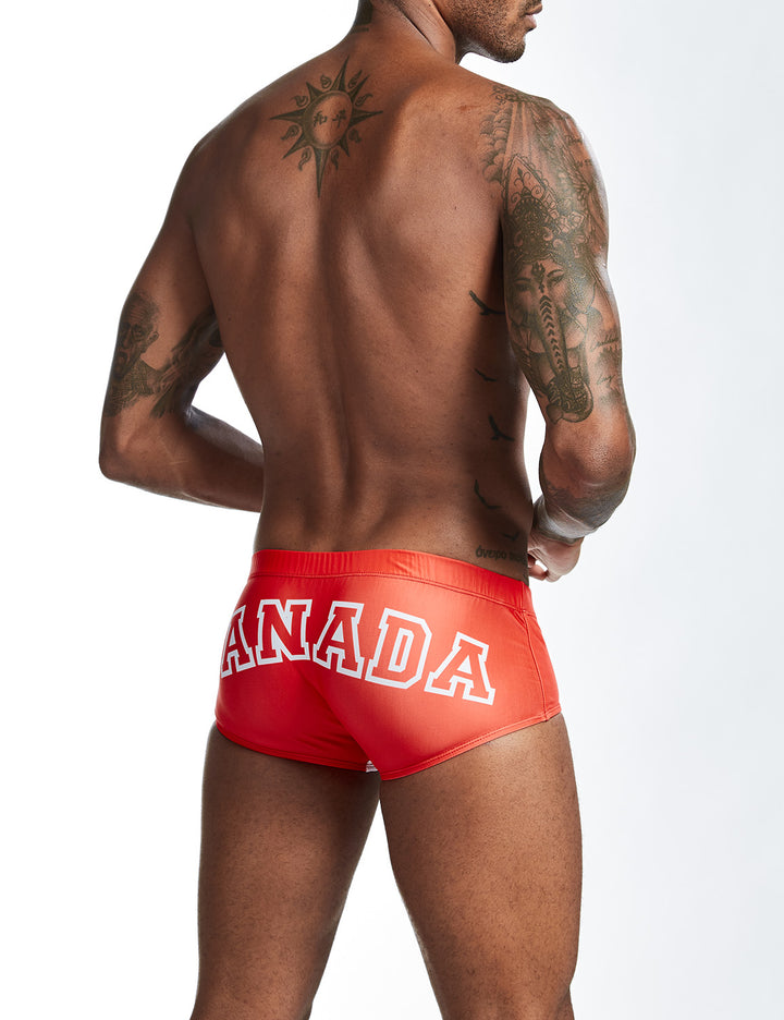 Flag Boxer Brief Swimwear 00802