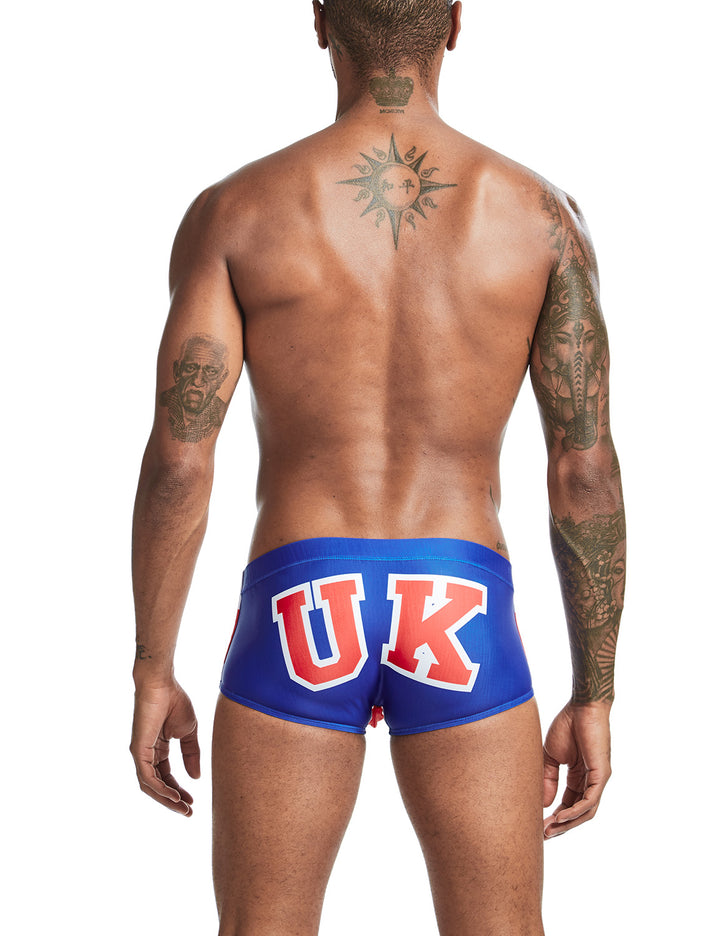 Flag Boxer Brief Swimwear 00802