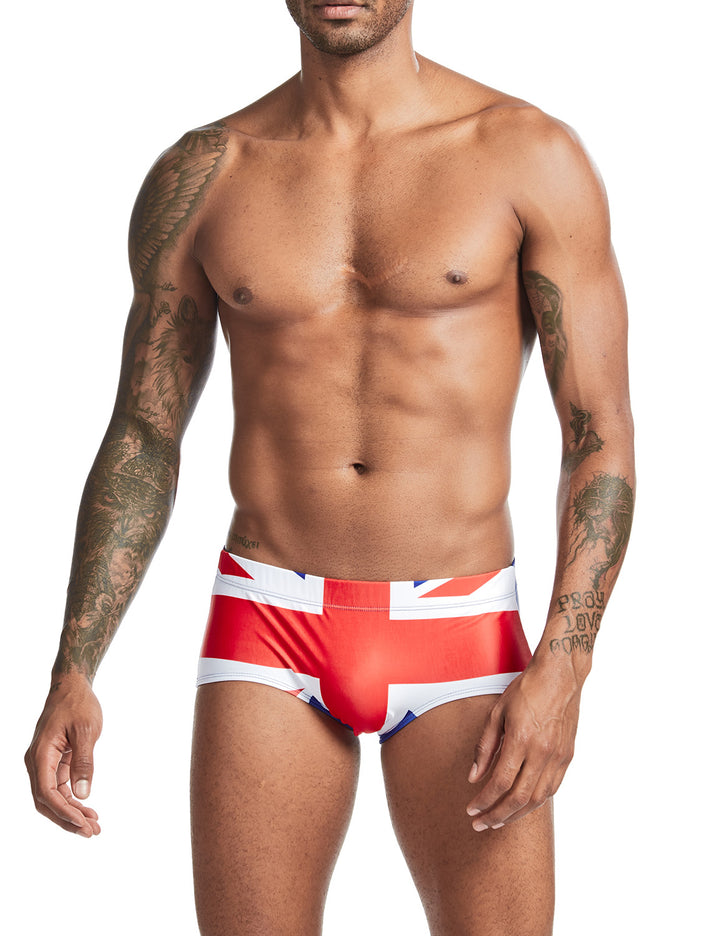 Flag Boxer Brief Swimwear 00802