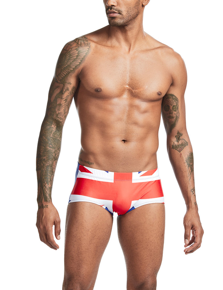 Flag Boxer Brief Swimwear 00802