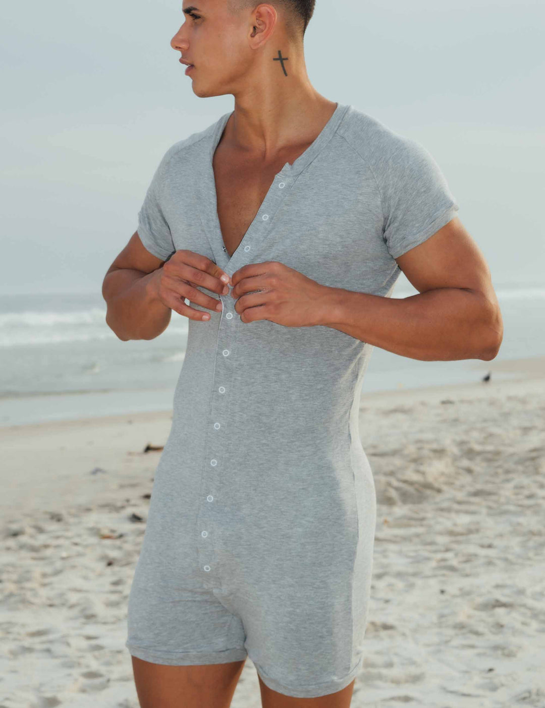 Solid Soft Union Suit 9703