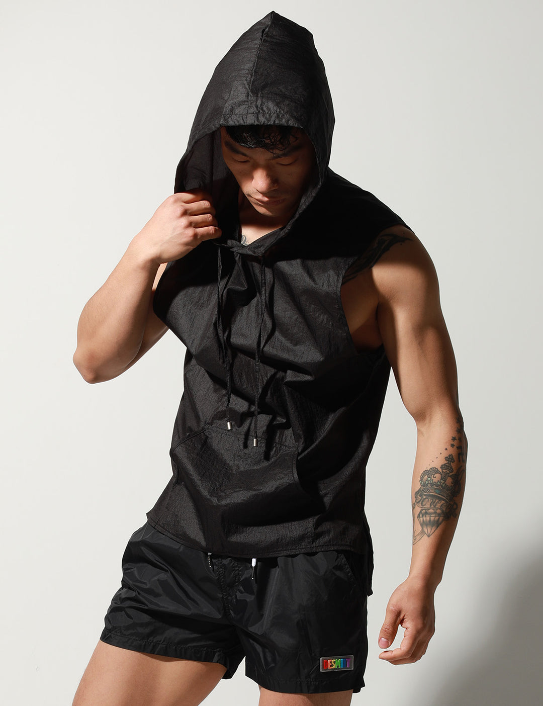 Quick-Dry Sleeveless Hoodie T2003